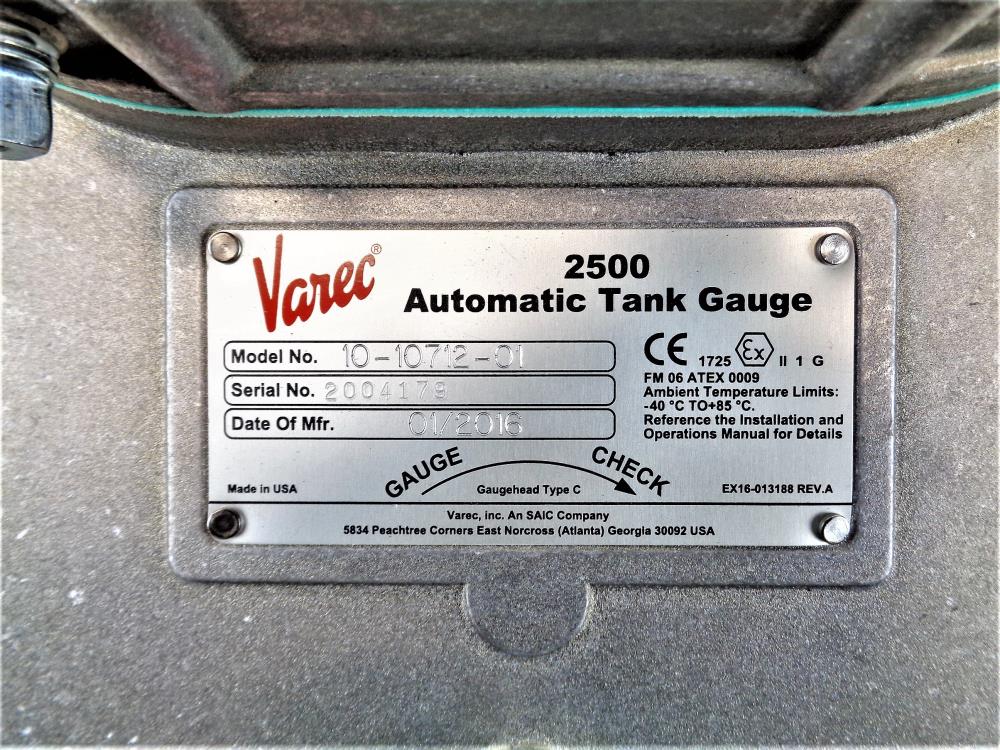 Varec 2500 Automatic Tank Gauge #10-10712-01